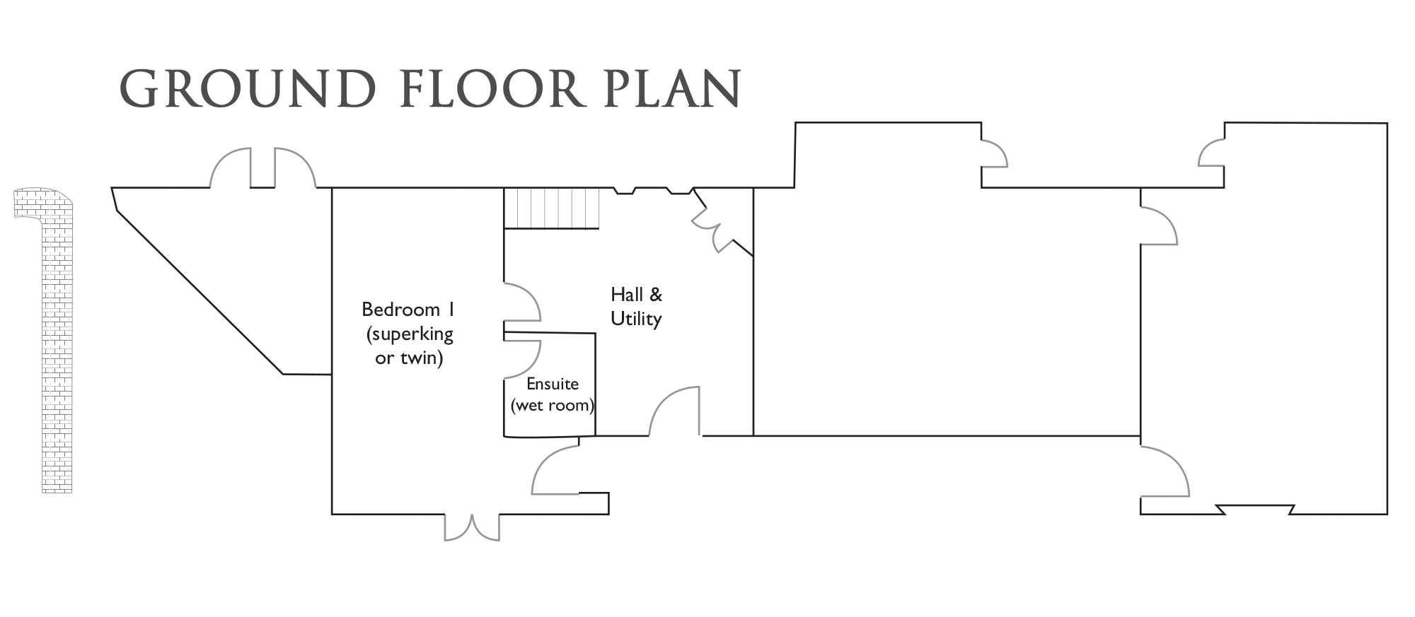 The Coach House Ground Floor Plan