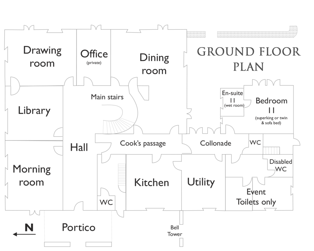 Hallsannery House Ground Floor Plan